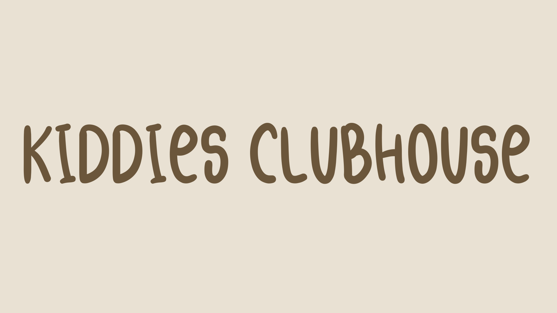 Kiddies Clubhouse